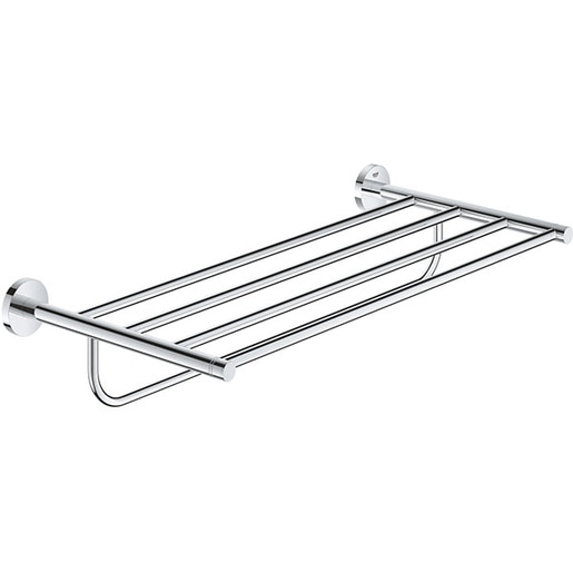 Suport prosop multiplu GROHE Essentials 40800001, 60.4cm, argintiu Suport prosop multiplu GROHE Essentials 40800001, 60.4cm, argintiu