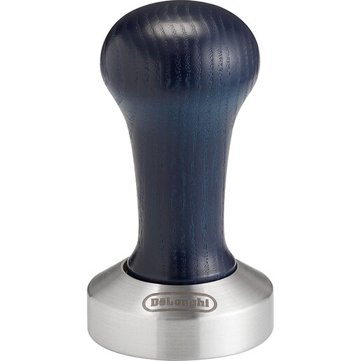 Tamper cafea macinata DELONGHI DLSC058, albastru-argintiu Tamper cafea macinata DELONGHI DLSC058, albastru-argintiu