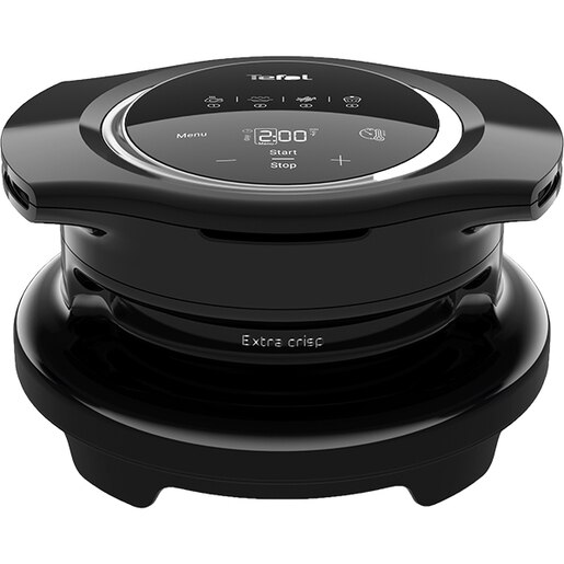 Accesoriu pentru prajit TEFAL Extra Crisp EY150830, argintiu-negru Accesoriu pentru prajit TEFAL Extra Crisp EY150830, argintiu-negru