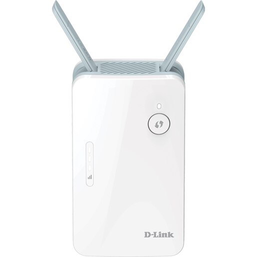 Wireless Range Extender D-LINK Eagle Pro AI AX1500 E15, Wi-Fi 6, Dual-Band 300 + 1201 Mbps, alb Wireless Range Extender D-LINK Eagle Pro AI AX1500 E15, Wi-Fi 6, Dual-Band 300 + 1201 Mbps, alb