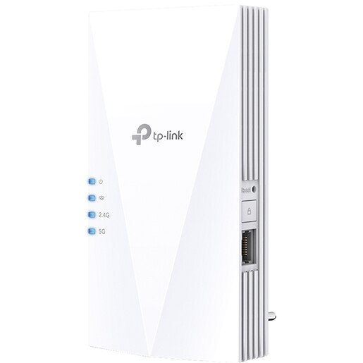 Wireless Range Extender TP-LINK RE500X AX1500, Wi-Fi 6, Dual-Band 300 + 1200 Mbps, alb Wireless Range Extender TP-LINK RE500X AX1500, Wi-Fi 6, Dual-Band 300 + 1200 Mbps, alb