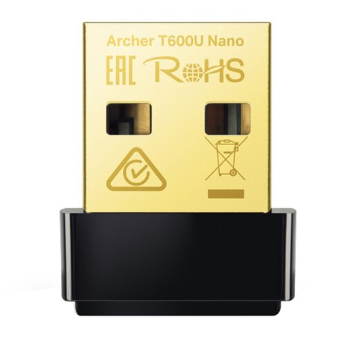 Adaptor nano USB Wireless TP-LINK Archer T600U Nano, Dual-Band 200 + 433 Mbps, negru Adaptor nano USB Wireless TP-LINK Archer T600U Nano, Dual-Band 200 + 433 Mbps, negru