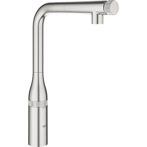 Baterie bucatarie GROHE Essence Smartcontrol 31615DC0, dus extractibil, alama, argintiu inchis Baterie bucatarie GROHE Essence Smartcontrol 31615DC0, dus extractibil, alama, argintiu inchis