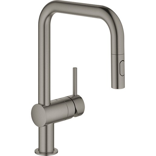 Baterie bucatarie GROHE Minta 32322AL2, tip C, metal, Hard Graphite Baterie bucatarie GROHE Minta 32322AL2, tip C, metal, Hard Graphite