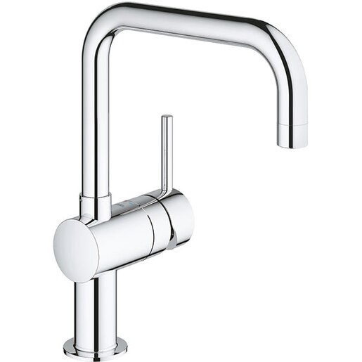 Baterie bucatarie GROHE Minta 32488000, metal, argintiu Baterie bucatarie GROHE Minta 32488000, metal, argintiu