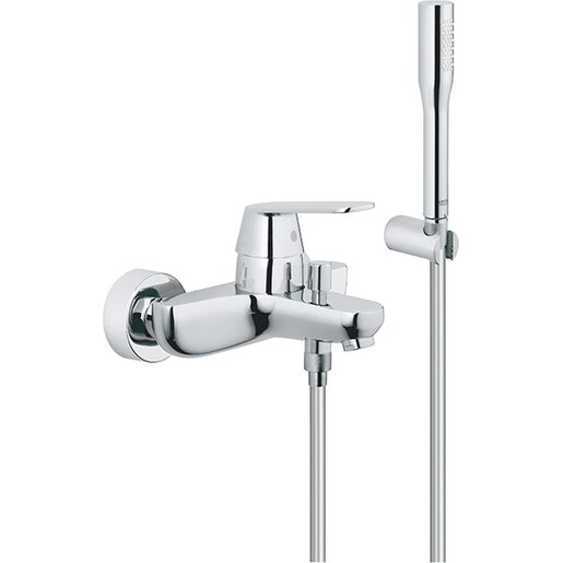 Set baterie cada si dus GROHE Eurosmart Cosmopolitan 32832000, metal, argintiu Set baterie cada si dus GROHE Eurosmart Cosmopolitan 32832000, metal, argintiu