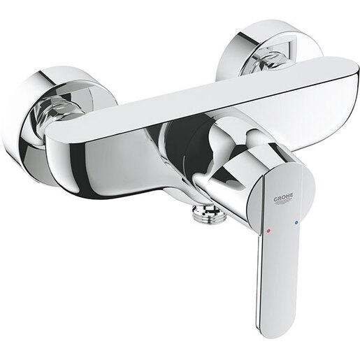 Baterie dus GROHE Get 32888000, metal, argintiu Baterie dus GROHE Get 32888000, metal, argintiu