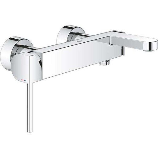 Baterie cada-dus GROHE Plus 33553003, metal, crom Baterie cada-dus GROHE Plus 33553003, metal, crom