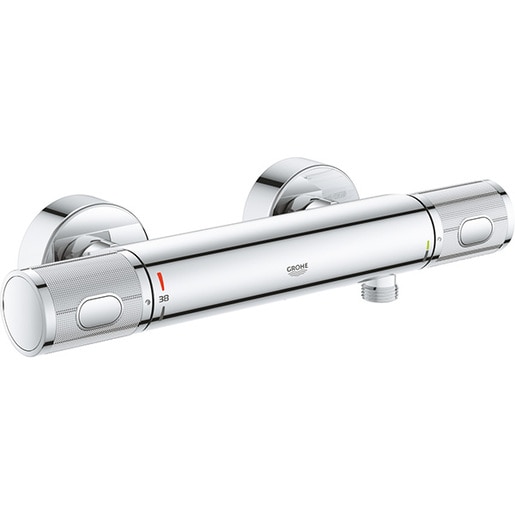 Baterie dus GROHE Precision Feel 34790000, termostat, alama, argintiu Baterie dus GROHE Precision Feel 34790000, termostat, alama, argintiu