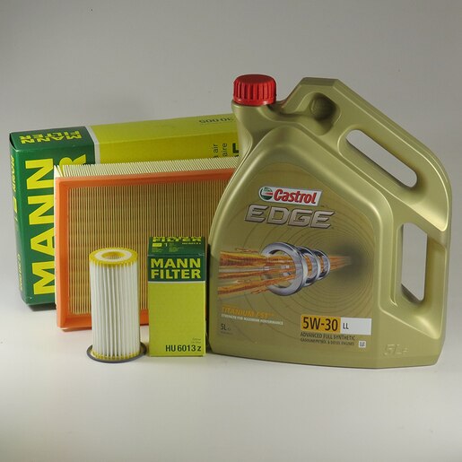Kit schimb ulei CASTROL 5W30, Volkswagen Tiguan II, 2 TSI, 180-220CP, 2016-prezent Kit schimb ulei CASTROL 5W30, Volkswagen Tiguan II, 2 TSI, 180-220CP, 2016-prezent