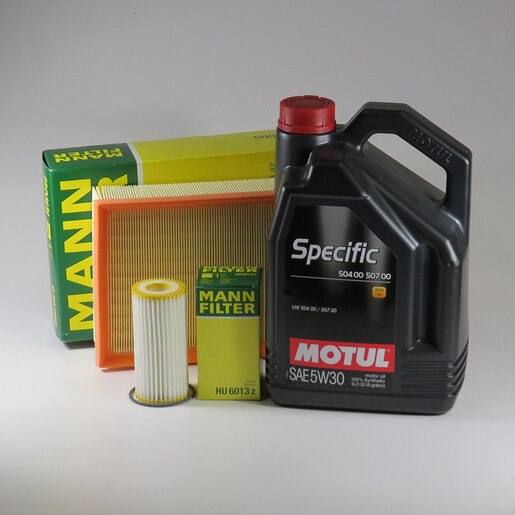 Kit schimb ulei MOTUL 5W30, Volkswagen Tiguan II, 2 TSI, 180-220CP, 2016-prezent Kit schimb ulei MOTUL 5W30, Volkswagen Tiguan II, 2 TSI, 180-220CP, 2016-prezent