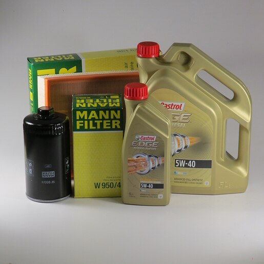 Kit schimb ulei CASTROL 5W40, Volkswagen Transporter T4, 2.5 TDI, 88-150CP, 1995-2003 Kit schimb ulei CASTROL 5W40, Volkswagen Transporter T4, 2.5 TDI, 88-150CP, 1995-2003