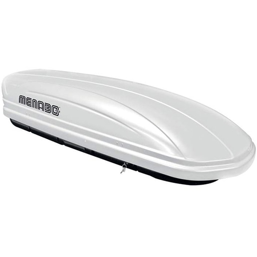 Cutie portbagaj MENABO Mania 320 White, 320l, alb Cutie portbagaj MENABO Mania 320 White, 320l, alb