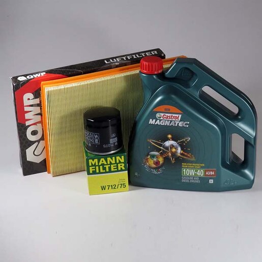 Kit schimb ulei CASTROL Magnatec 10W40, Opel Astra F 1.4, 82CP, 1991-2001 Kit schimb ulei CASTROL Magnatec 10W40, Opel Astra F 1.4, 82CP, 1991-2001