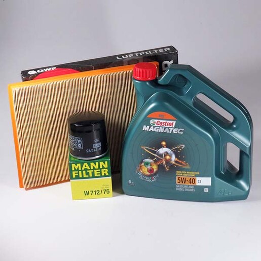 Kit schimb ulei CASTROL Magnatec 5W40, Opel Astra F 1.4 16V, 90CP, 1991-2001 Kit schimb ulei CASTROL Magnatec 5W40, Opel Astra F 1.4 16V, 90CP, 1991-2001