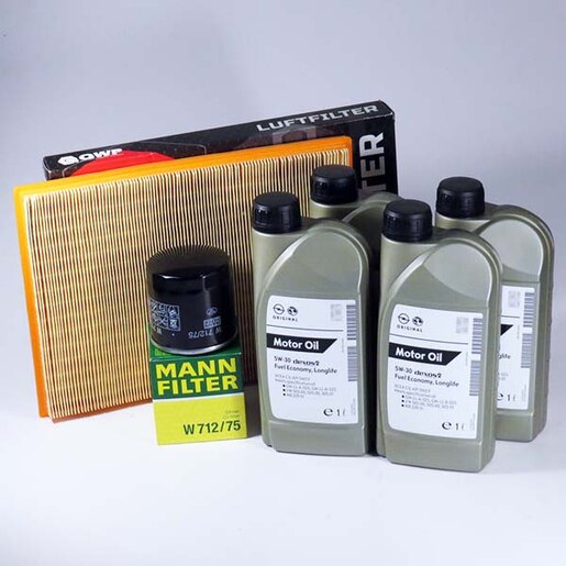 Kit schimb ulei OPEL Motor Oil 5W30, Opel Astra F 1.6, 100CP, 1991-2001 Kit schimb ulei OPEL Motor Oil 5W30, Opel Astra F 1.6, 100CP, 1991-2001