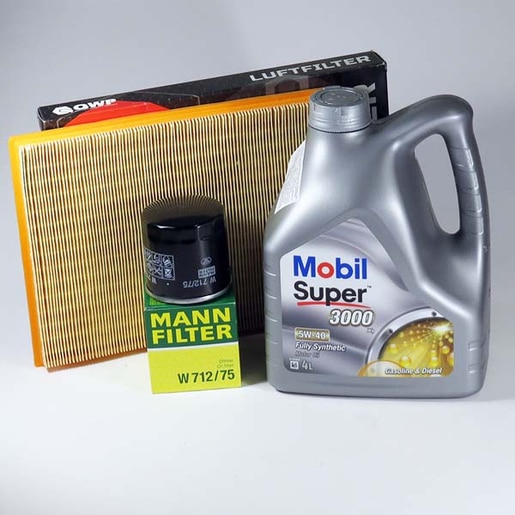 Kit schimb ulei MOBIL Super 3000 5W40, Opel Astra F 1.6, 100CP, 1991-2001 Kit schimb ulei MOBIL Super 3000 5W40, Opel Astra F 1.6, 100CP, 1991-2001