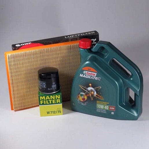 Kit schimb ulei CASTROL Magnatec 10W40, Opel Astra F 1.6, 100CP, 1991-2001 Kit schimb ulei CASTROL Magnatec 10W40, Opel Astra F 1.6, 100CP, 1991-2001