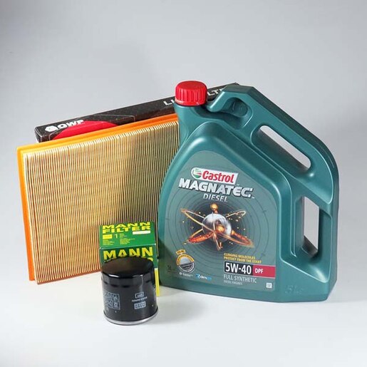 Kit schimb ulei CASTROL Magnatec Diesel 5W40, Opel Astra F 1.7 D, 57-60CP, 1992-1999 Kit schimb ulei CASTROL Magnatec Diesel 5W40, Opel Astra F 1.7 D, 57-60CP, 1992-1999