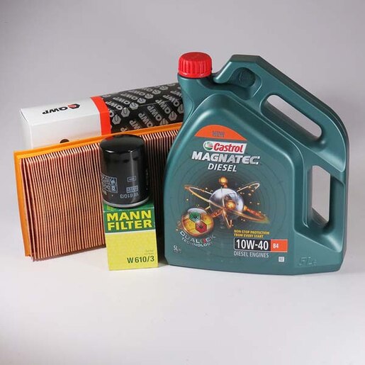 Kit schimb ulei CASTROL Magnatec Diesel 10W40, Opel Astra F 1.7 TDS, 82CP, 1991-09.1995 Kit schimb ulei CASTROL Magnatec Diesel 10W40, Opel Astra F 1.7 TDS, 82CP, 1991-09.1995