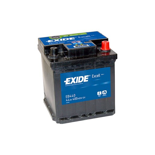 Baterie auto EXIDE Excell EB440, 12V, 44Ah, 400A Baterie auto EXIDE Excell EB440, 12V, 44Ah, 400A