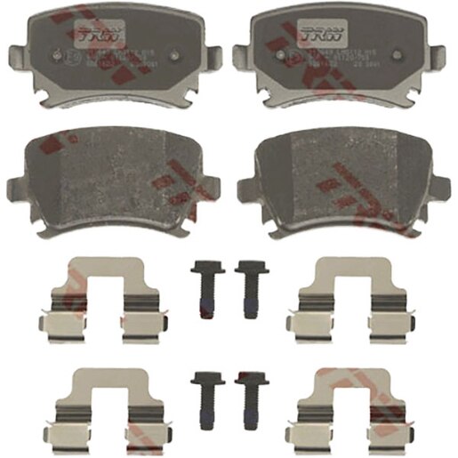 Set placute frana spate TRW GDB1622 pentru Volkswagen, Audi, Skoda, Seat Set placute frana spate TRW GDB1622 pentru Volkswagen, Audi, Skoda, Seat