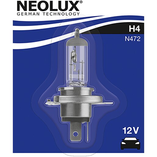 Bec Halogen NEOLUX N472-01B, H4, 60/55W, 12V Bec Halogen NEOLUX N472-01B, H4, 60/55W, 12V