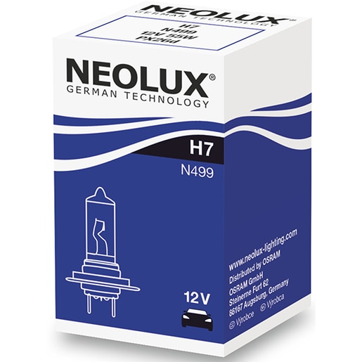 Bec Halogen NEOLUX N499, H7, 55W, 12V Bec Halogen NEOLUX N499, H7, 55W, 12V
