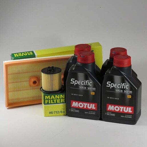 Kit schimb ulei MOTUL VW EOS 1.6FSI 115CP Kit schimb ulei MOTUL VW EOS 1.6FSI 115CP