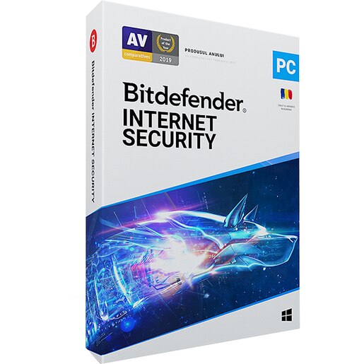 Antivirus BITDEFENDER Internet Security, 1 an, 5 PC, Retail Antivirus BITDEFENDER Internet Security, 1 an, 5 PC, Retail