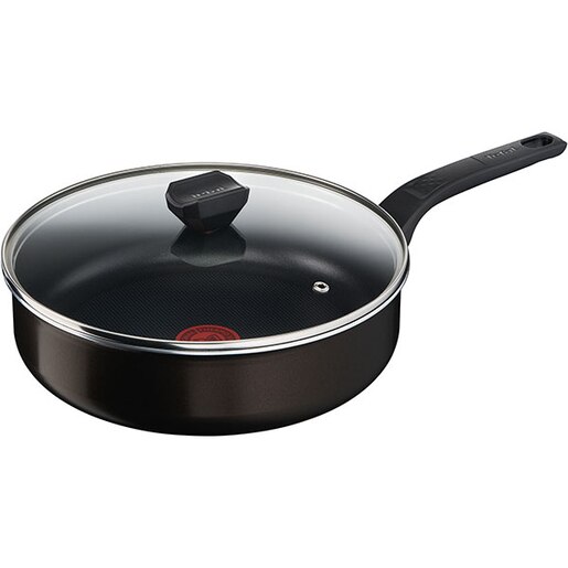 Cratita cu capac TEFAL Simply Clean B5673253, 3.5l, 24cm, aluminiu, negru Cratita cu capac TEFAL Simply Clean B5673253, 3.5l, 24cm, aluminiu, negru