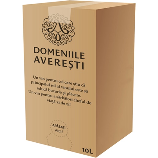 Vin alb demisec Domeniile Averesti Sauvignon Blanc, 10L, Bag in Box Vin alb demisec Domeniile Averesti Sauvignon Blanc, 10L, Bag in Box
