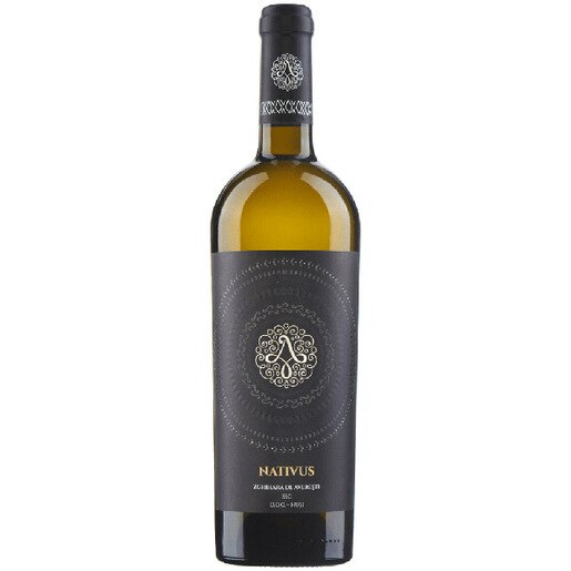 Vin alb sec Zghihara de Domeniile Averesti Nativus, 0.75L Vin alb sec Zghihara de Domeniile Averesti Nativus, 0.75L