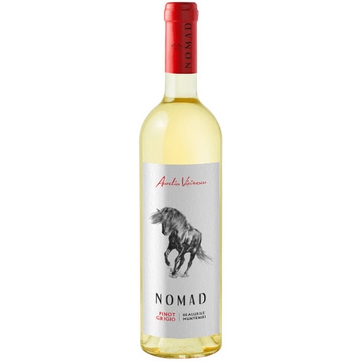 Vin alb sec Domeniile Sahateni Aurelia Visinescu Nomad Pinot Grigio, 0.75L Vin alb sec Domeniile Sahateni Aurelia Visinescu Nomad Pinot Grigio, 0.75L