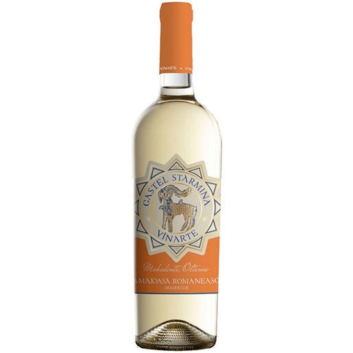 Vin alb demidulce Vinarte Castel Starmina Tamaioasa Romaneasca, 0.75L Vin alb demidulce Vinarte Castel Starmina Tamaioasa Romaneasca, 0.75L