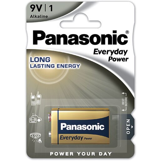 Baterie PANASONIC Everyday Power 6LF22/9V Baterie PANASONIC Everyday Power 6LF22/9V