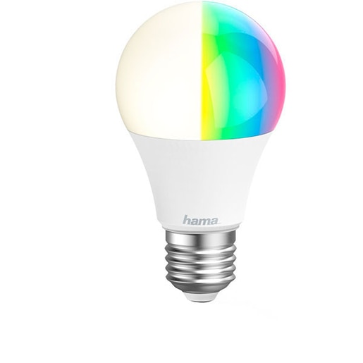Bec LED Smart HAMA 176581, E27, 10W, 80,6lm, Dimabil, Wi-Fi, lumina variabila, compatibil Alexa, Google Assistant Bec LED Smart HAMA 176581, E27, 10W, 80,6lm, Dimabil, Wi-Fi, lumina variabila, compatibil Alexa, Google Assistant
