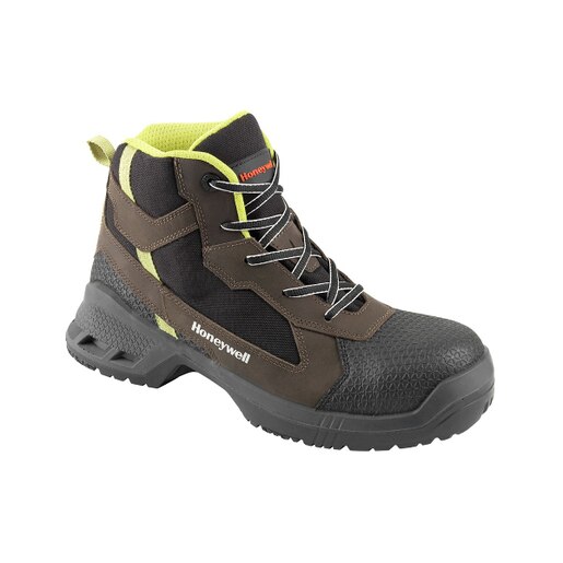 Bocanci de protectie HONEYWELL Sprint MID ESD S3 SRC, bombeu compozit, piele, marimea 41, maro Bocanci de protectie HONEYWELL Sprint MID ESD S3 SRC, bombeu compozit, piele, marimea 41, maro