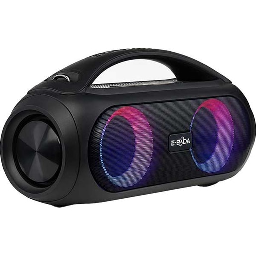 Boxa portabila E-BODA The Vibe 410, Bluetooth, USB, Radio FM, IPX5, negru Boxa portabila E-BODA The Vibe 410, Bluetooth, USB, Radio FM, IPX5, negru