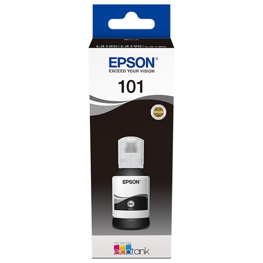 Cerneala originala EPSON 101 EcoTank/ITS C13T03V14A, negru Cerneala originala EPSON 101 EcoTank/ITS C13T03V14A, negru