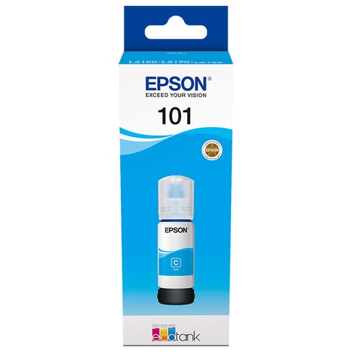 Cerneala originala EPSON 101 EcoTank/ITS C13T03V24A, cyan Cerneala originala EPSON 101 EcoTank/ITS C13T03V24A, cyan