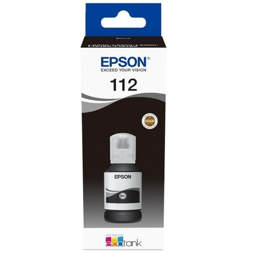Cerneala originala EPSON 112 EcoTank C13T06C14A, negru Cerneala originala EPSON 112 EcoTank C13T06C14A, negru