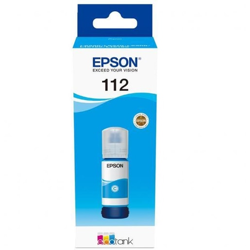 Cerneala originala EPSON 112 EcoTank C13T06C24A, cyan Cerneala originala EPSON 112 EcoTank C13T06C24A, cyan