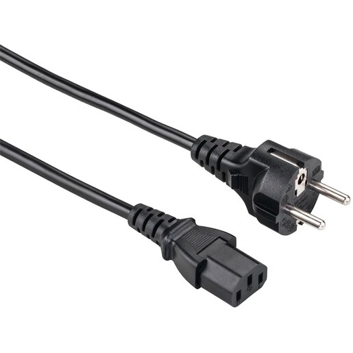 Cablu de alimentare PC HAMA 29934, 1.5m, negru Cablu de alimentare PC HAMA 29934, 1.5m, negru