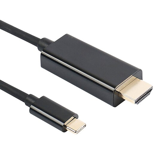 Cablu USB 3.2 Type C - HDMI MYRIA MY8745, 1.8m, negru Cablu USB 3.2 Type C - HDMI MYRIA MY8745, 1.8m, negru