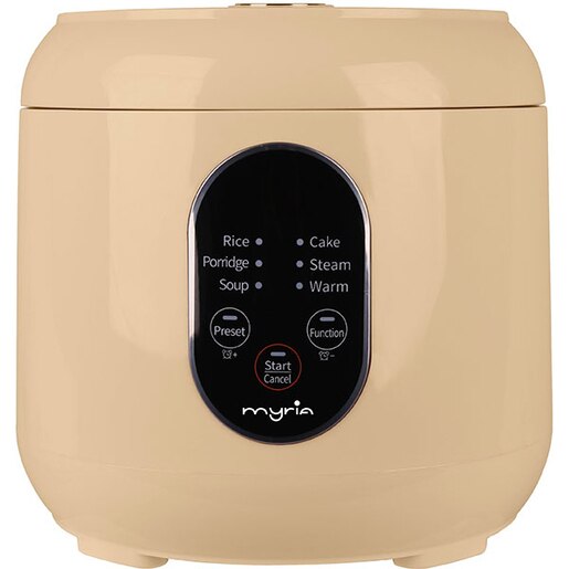 Multicooker MYRIA MY4449, 2l, 350W, 6 programe, bej-negru Multicooker MYRIA MY4449, 2l, 350W, 6 programe, bej-negru