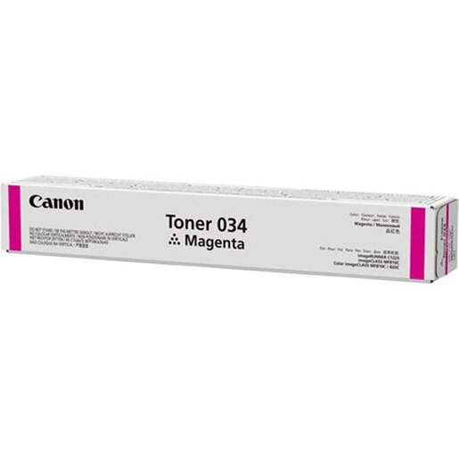 Toner original CANON 034 M, Magenta Toner original CANON 034 M, Magenta