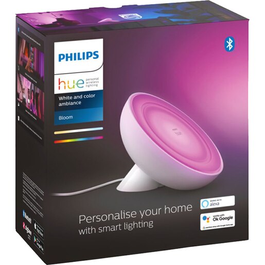 Lampa de birou smart PHILIPS Hue 8718699770983, 7.1W, 500lm, lumina RGB, alb Lampa de birou smart PHILIPS Hue 8718699770983, 7.1W, 500lm, lumina RGB, alb
