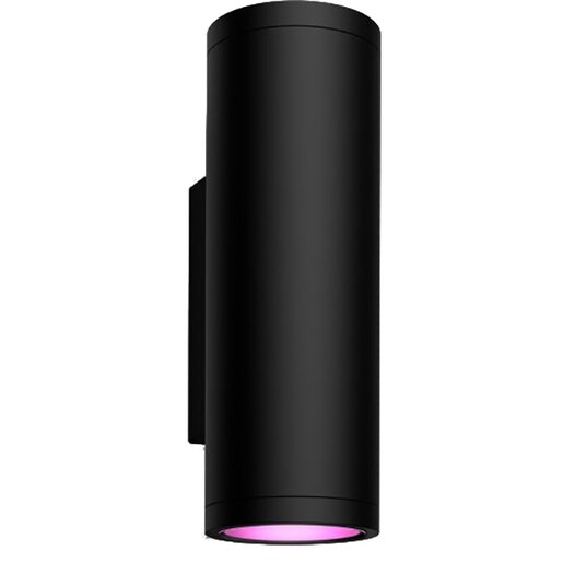 Aplica LED smart PHILIPS Hue 8718696174371, 2x8W, 1200lm, IP44, RGB, negru Aplica LED smart PHILIPS Hue 8718696174371, 2x8W, 1200lm, IP44, RGB, negru