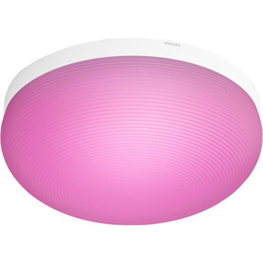 Plafoniera LED Smart PHILIPS Hue 8718696174593, 32W, 2400lm, RGB, Bluetooth, Compatibil Alexa, Google Assistant, alb Plafoniera LED Smart PHILIPS Hue 8718696174593, 32W, 2400lm, RGB, Bluetooth, Compatibil Alexa, Google Assistant, alb